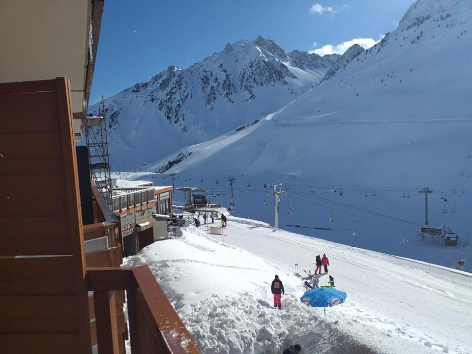 Studio En Pleine Montagne Avec Vue Sur Marmottes 라몽지 외부 사진