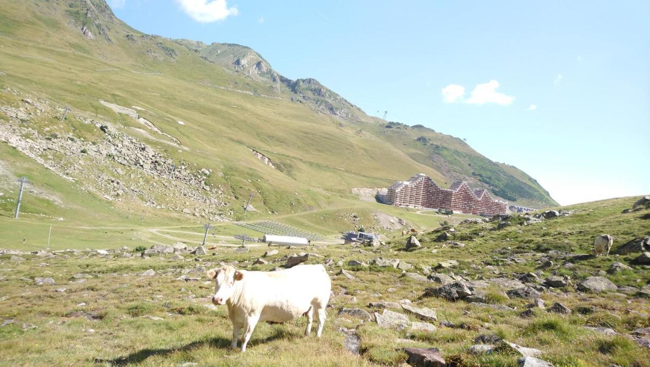 Studio En Pleine Montagne Avec Vue Sur Marmottes 라몽지 외부 사진